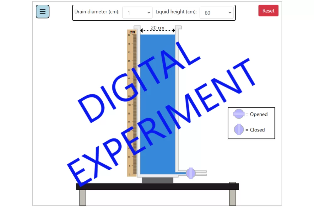 How Fast Does a Tank Empty? Digital Experiment
