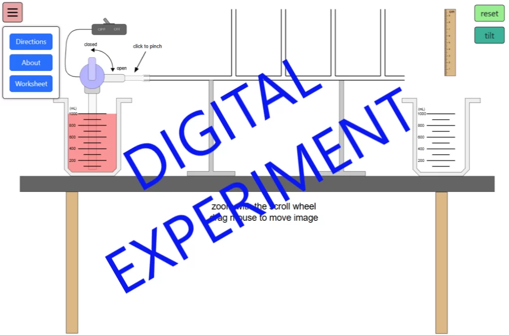Hydraulic Loss in a Smooth Pipe Digital Experiment