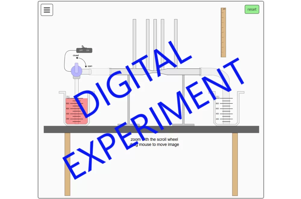 Venturi Meter Digital Experiment